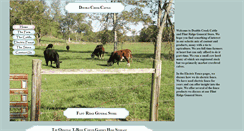 Desktop Screenshot of doublecreekcattle.com